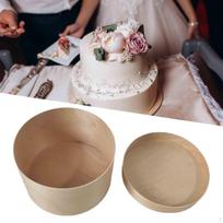 Cake Container Take Away Box Cheese Rusitc Sushi for Valentine's Day Graduation 3inch