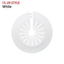 Ducts Decorative Angle Valve Pipe Decorative Cover Radiator Pipe Covers Hollow Occlusion Decoration White-15-29 Style