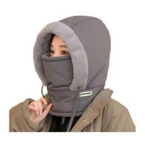 Žieminė Balaklava Kepurė Vyrams Moterims Storas Šiltas Gobtuvu Šalikas Kepurė Vilnos Raištelis Hoodies Veido Pagalvėlė Slidinėjimo Sniego Kaukolė Kepurė Šaltam Orą tamsiai pilka spalva