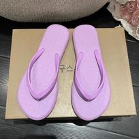 Dopamine Women's Outdoor Summer Flip-Flops: Trendy Thong Sandals for Beach, Shower, and Seaside M (37-38) violetinė