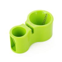 Spiralizatorius makaronų daržovių pjaustyklė cukinijų makaronų spagečių spiralių gamintoja Julienne Peeler žalia