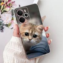 Dėklas Realme 14 5G Naujas Stilingas Rožinis Drugelis Mėnulis Minkštas Silikoninis Dangtelis Coque Dėl Realme14 14X 14T Bamperis Realme14T 14 X Funda Realme 14 5G