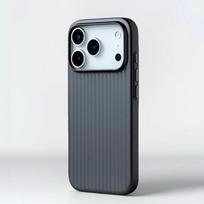 Plating 3D Stylish Luggage Stripes For Magsafe Phone Cases For IPhone 17 16 15 14 Pro Max Shockproof Wireless Charge Matte Cover iPhone 15 Pro