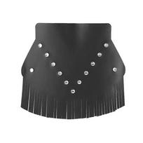 Motorcycle Rear Fender Mud Flap Motorcycle Modification Mudguard Cover Decoration(Black)