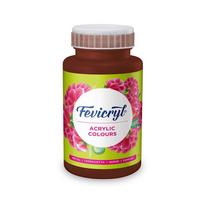 Fevicryl Acrylic Colour Dark Brown 500ml Paint for Canvas, Wood, Leather, Metal DIY Art & Craft School Projects