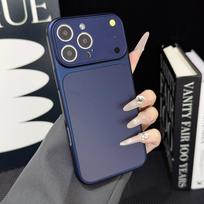 Become i17 Series Original AG Glass Lens Protect Case For iPhone 17 Air 16 Pro Max 15 14 13 12 Phone Matte Soft Bumper Hard Capa iPhone 12 Pro Max