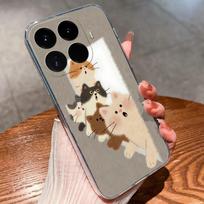 For Xiaomi 17T 17 Ultra Case Penguin Rose Puppy Dustproof Camera Protection Clear Protector For Xiaomi17Ultra xiaomi 17t Cover Xiaomi 17 Ultra