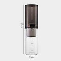 Ice Cold Brew Coffee Maker,Tower Coffee Dripper,450ml Filter Cup,Making Tea Espresso Pot,Coffeeware Teaware,Home Travel Camping