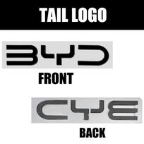 3D ABS Car Hood Front Bonnet Grill Emblem Cover Rear Trunk Badge Sticker for BYD Atto 3 Yuan Plus Song Plus Tang Han TAN Seal BYD