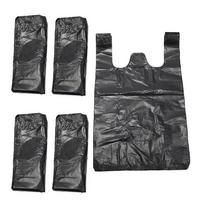 200pcs Thickened Heavy Duty Trash Bags Plastic Durable Large Rubbish Bags Odor Control Leak Proof Garbage Storage Bag Home Use juoda