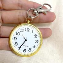 New Tiny Cute Quartz Pocket Watch with Keyring Men Women Quartz Watch for Nurses Doctors Students Minimalist Watches Child Gift auksas