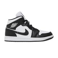 Jordan 1 Mid Split Black White (Women's) 36.5 white