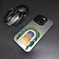 Alyvų šakelė C-Casablanca telefono dėklas iPhone 17 16e 15 14 13 12 11 mini Pro Max X XR XSMAX 8 7 Air Plus Anti-Drop matinė nugarėlė iPhone XSMax