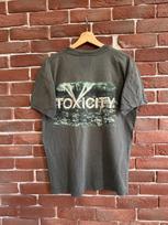 Vintage 00s System Of A Down Toxicity Band Nu Metal M Green Unisex T-Shirt S