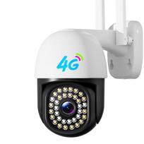 4G Solar Outdoor PTZ Security Camera with AI & Free Data CN plug (adapter included) Camera + 15-Day Storage