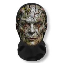 Cat Printed Halloween Face Mask Ghost Cosplay Mask Funny Style Halloween Scary Mask  Cosplay Events StyleC