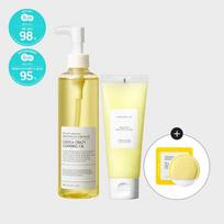 [Gentle and non-irritating] Canola Crazy Cleansing Oil 300ml + Pineapple Mild Peeling Gel 100ml (+1 Cleansing Pad Gift)