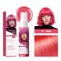 Holiday Hair Spray – 30ml Instant Tint, Fast-Acting & Washout Formula for Parties, Sports Events & Dress-Up One Size