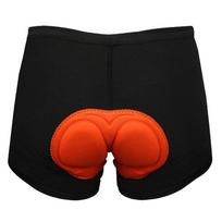 Men Women 3D Padded Cycling Underwear Comfortable Riding Bike Sport Underwear Unisex Black Cycling Shorts Bike Short Pants M