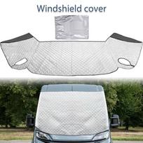 1 vnt. Kemperio Terminis Priekinio Stiklo Dangalas Užuolaida Juodinanti Užuolaidėlė Fiat Ducato Peugeot Boxer Citroen Relay 1PC gray