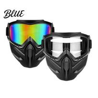 Adjustable Elastic Strap Mask 2Pcs Full Face Shield Goggles Anti Fog Dust Proof for Lawn Mowing Cycling Safety Goggles with Ventilation Grinding D