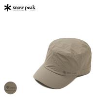 [Snowpeak] Taslan Military Cap (S24SUFCC30) Yellow Gray-LXL