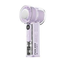 Portable Handheld Turbo Fan 3000Mah Rechargeable Mini Fans Ice Cooling 100 Gear LED Digital Display For Travel  Office Outdoor
