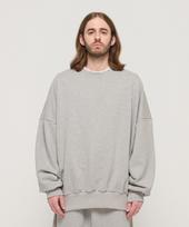 Cargo Bros Round Neck Raglan Terry Sweatshirt (Gray) Free