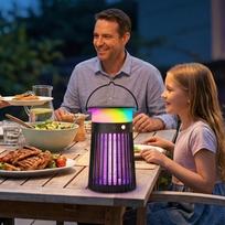 Waterproof Durable IP65 Electric Solar Bug Zapper Outdoor Mosquito Fly Killer for Yard, Lawn and Poolside with 5V 3W