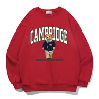 Yda Cambridge Teddy Bear Sweatshirt Red M