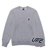 Ufc Sports Ufc Ultiman Play Relax Fit Sweatshirt Gray U3Swt4334Mg Mg (Gray)/M