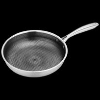 Lechu Heli Stainless Steel Honeycomb Non-stick Frying Pan
