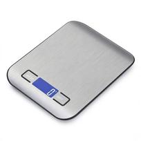 High-Precision Stainless Steel Electronic Digital Kitchen Scale Food Balance Weight Measuring (Silver,1g&10KG&180*140*17 mm) sidabras