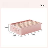 1PC underwear, underwear storage box, drawer partition, finishing box, bra, socks grid storage artifact, close-fitting clothing box