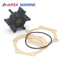 Raw Sea Water Pump Impeller Service Kit for Volvo Penta 120S MD1B MD2B AQD2B MD3B MD11 MD11C MD11D MD17 MD17C MD17D Boat Engine 22222936 09-1026B