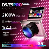 aigo D9PRO/E9PRO Flip Screen Digital Camera (CN version) rožinė spalva