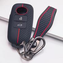 Silicone Key Cover for Toyota Raize Yaris Ativ Yaris Cross Veloz Avanza Rush Wigo Daihatsu Rocky Honeycomb Texture Anti Scratch Key Shell Accessory juoda