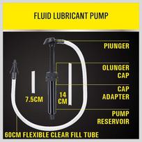 Reliable Lower Unit Gear Oil Pump Antifreeze Liquid Dispenser Kit for Most Marine Boat Outboard Motor Accessories