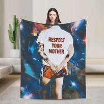 Respect Your Mother Baby Harrys Styles Together, Together Tour Blanket Travel Flannel Throw Blanket For Couch Chair Bedspread Size: 75*100cm, Weight: 230 GSM