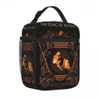 Bestselling The Song Of Achilles Double Deck Office Lunch Bag Outdoor Construction Insulated Snack Tote One Size
