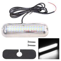 Marine Boat Pontoon Underwater Light Transom Light 42 LED 10-30V balta