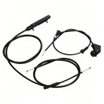 Bonnet Release Bowden Cable 3Pcs For BMW E46 320i 323i 325i 330i OE 51238208442