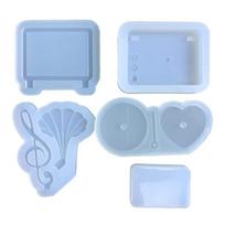 Record Player Resin Mold Quicksand Resin Shaker Mold Silicone Photo Frame Mold 1