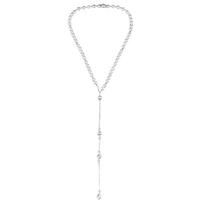 Exquisite Pearls Necklace Sexy Tassel Backdrop Necklace Long Body Chain Pendant 1