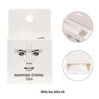 Ink Pattern Embroidery Eyebrow Tattoo Positioning Ruler - Beauty Mapping Tool for Precision Eyebrows
