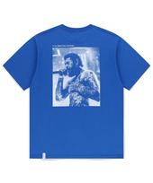 Maha Grid International Tour Tee Blue(Mg2Emmt520D) Blue/L