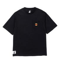 Polar Staff Steamed Hems Pocket Relax Fit Tee Black S (231Mcv0058Blks)