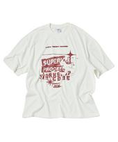 Travel Superior Pigment Short Sleeve T-Shirt Cream Cream/Extra Large