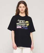 Cargo Bros For Woman Hype For Women Short Sleeve T-Shirt (Black) S