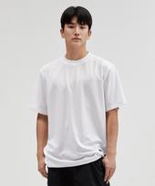 Burger Bitter Flatback Mesh Functional Short Sleeve T-Shirt_White White/L